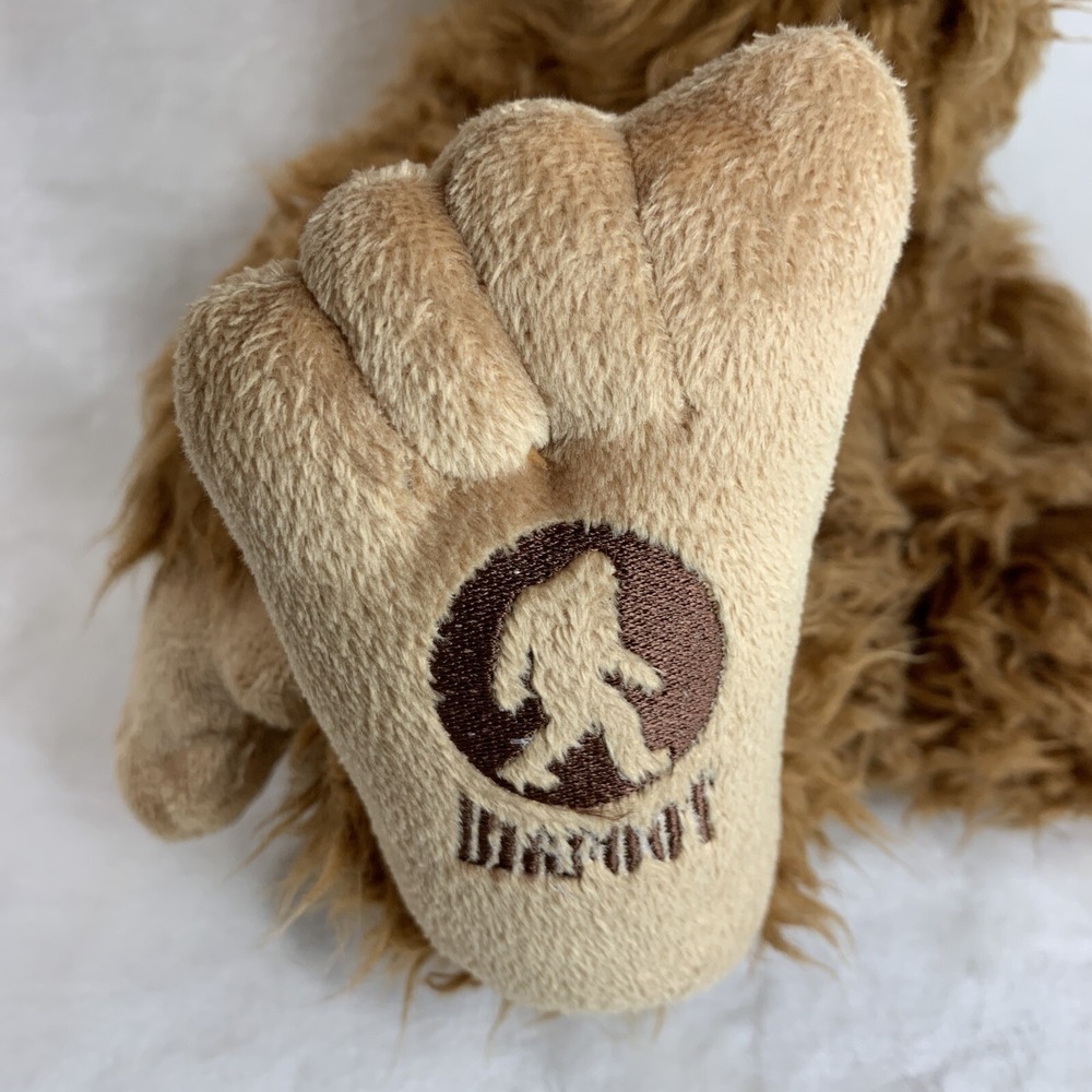Aurora Big Foot Plush 9" Sasquatch Yeti Stuffed Animal Brown Stuffed Animal - Picture 8 of 12
